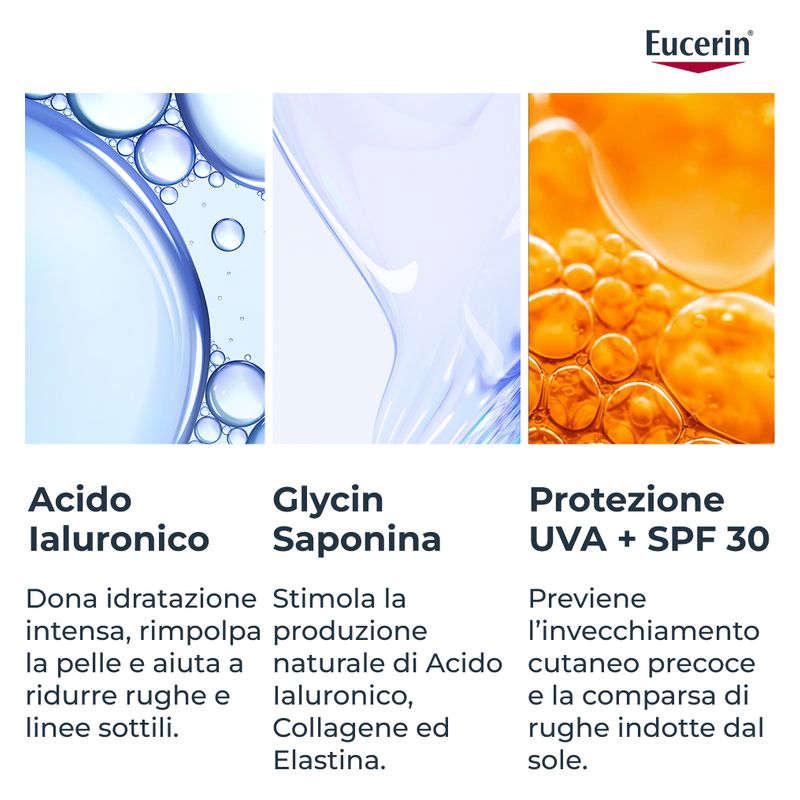 Eucerin - Hyaluron-Filler Crema Giorno Spf 30 Tutti I Tipi Di Pelle