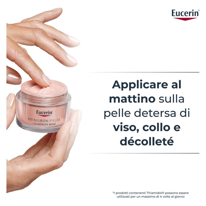 Eucerin - HYALURON-FILLER + ELASTICITY CREMA GIORNO ROSé SPF 30 Eucerin - HYALURON-FILLER + ELASTICITY CREMA GIORNO ROSé SPF 30