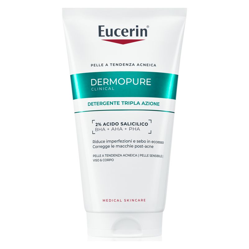 Eucerin - DERMOPURE CLINICAL DETERGENTE TRIPLA AZIONE Eucerin - DERMOPURE CLINICAL DETERGENTE TRIPLA AZIONE
