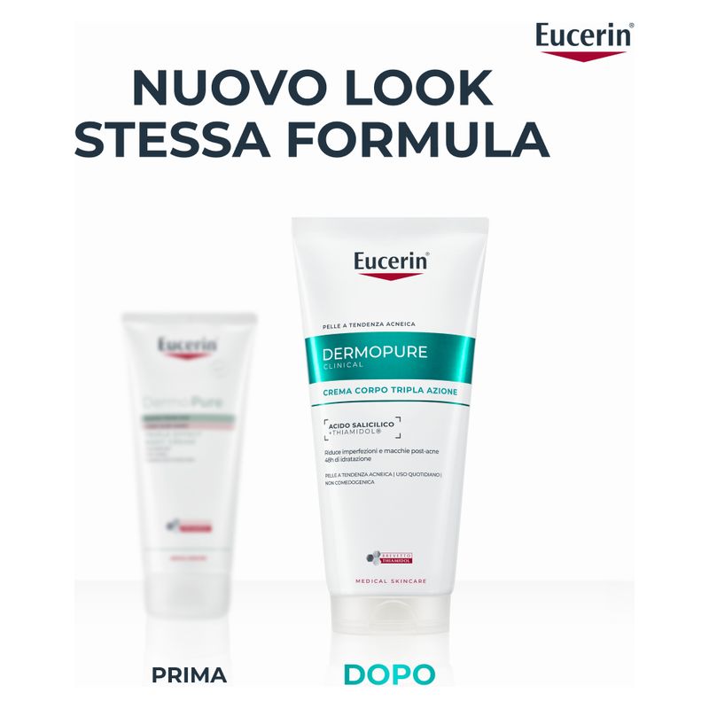 Eucerin - DERMOPURE CLINICAL CREMA CORPO TRIPLA AZIONE Eucerin - DERMOPURE CLINICAL CREMA CORPO TRIPLA AZIONE