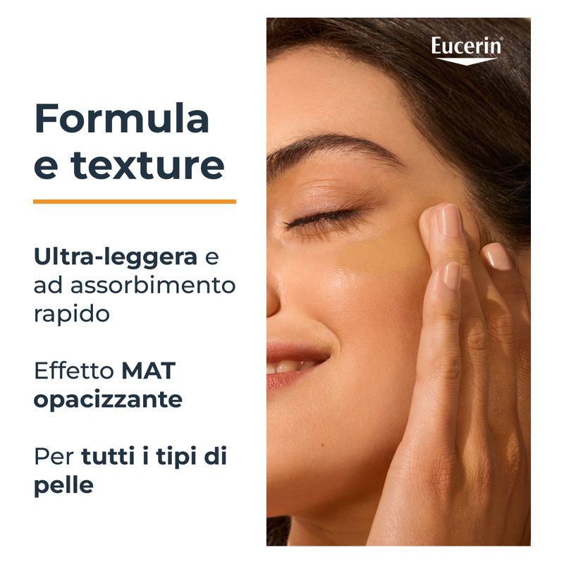 Eucerin - SUN PROTECTION HYDRO PROTECT FLUIDO ULTRA-LIGHT FLUID TINTED MEDIUM SPF 50+ Eucerin - SUN PROTECTION HYDRO PROTECT FLUIDO ULTRA-LIGHT FLUID TINTED MEDIUM SPF 50+