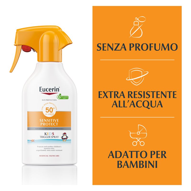 Eucerin - SUN PROTECTION SENSTIVE PROTECT KIDS TRIGGER SPRAY SPF 50+ Eucerin - SUN PROTECTION SENSTIVE PROTECT KIDS TRIGGER SPRAY SPF 50+