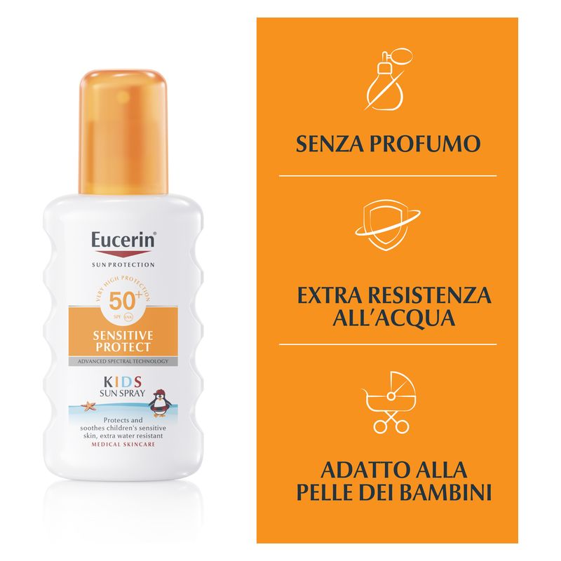 Eucerin - SUN PROTECTION SENSITIVE PROECT KIDS SUN SPRAY SPF 50+