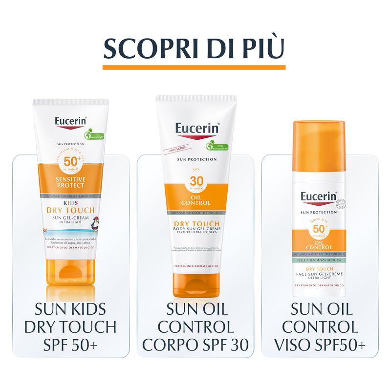 Eucerin - SENSITIVE RELIEF AFTER SUN GEL-CREME DOPOSOLE VISO E CORPO
