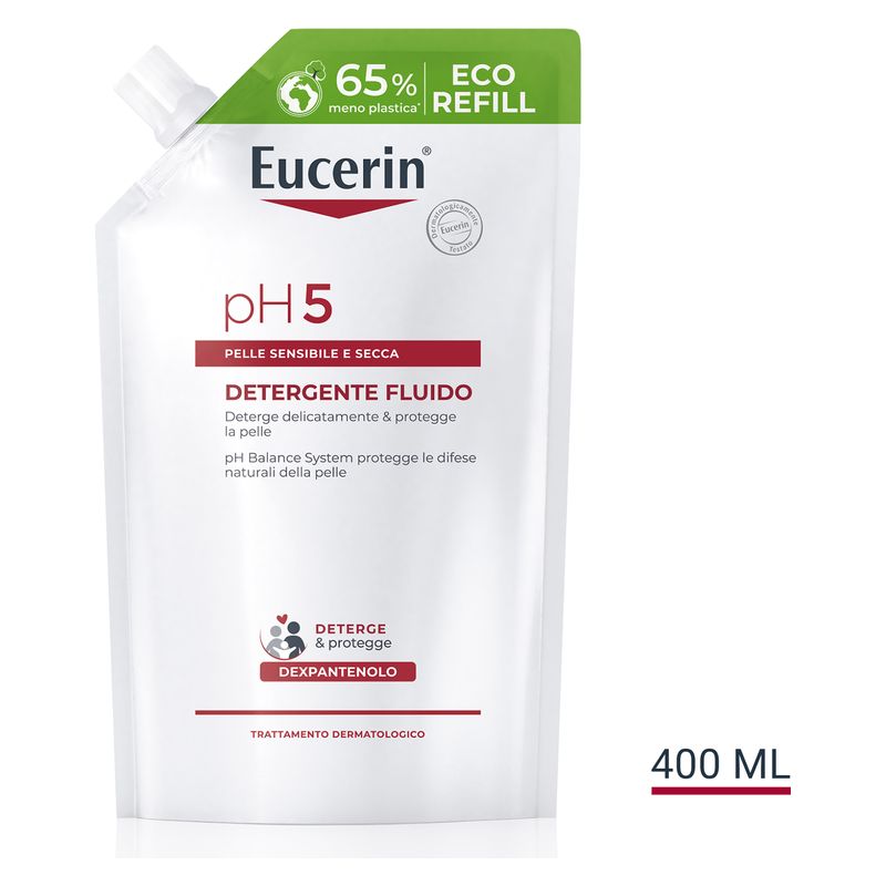Eucerin - Detergente Fluido Pelle Sensibile E Secca Ph 5