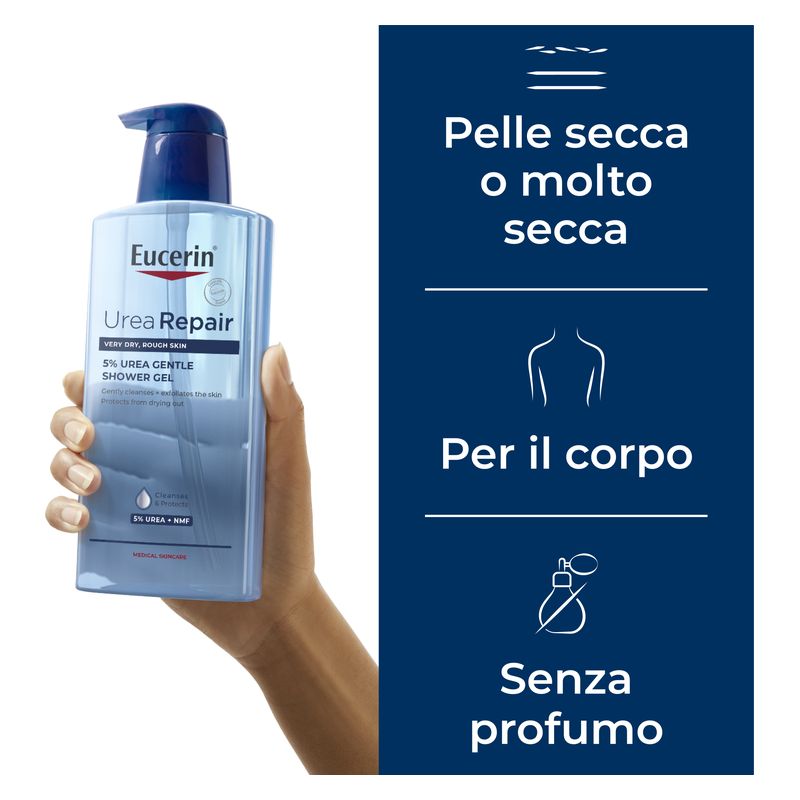 Eucerin - UREAREPAIR 5 % UREA GEL DOCCIA DELICATO Eucerin - UREAREPAIR 5 % UREA GEL DOCCIA DELICATO