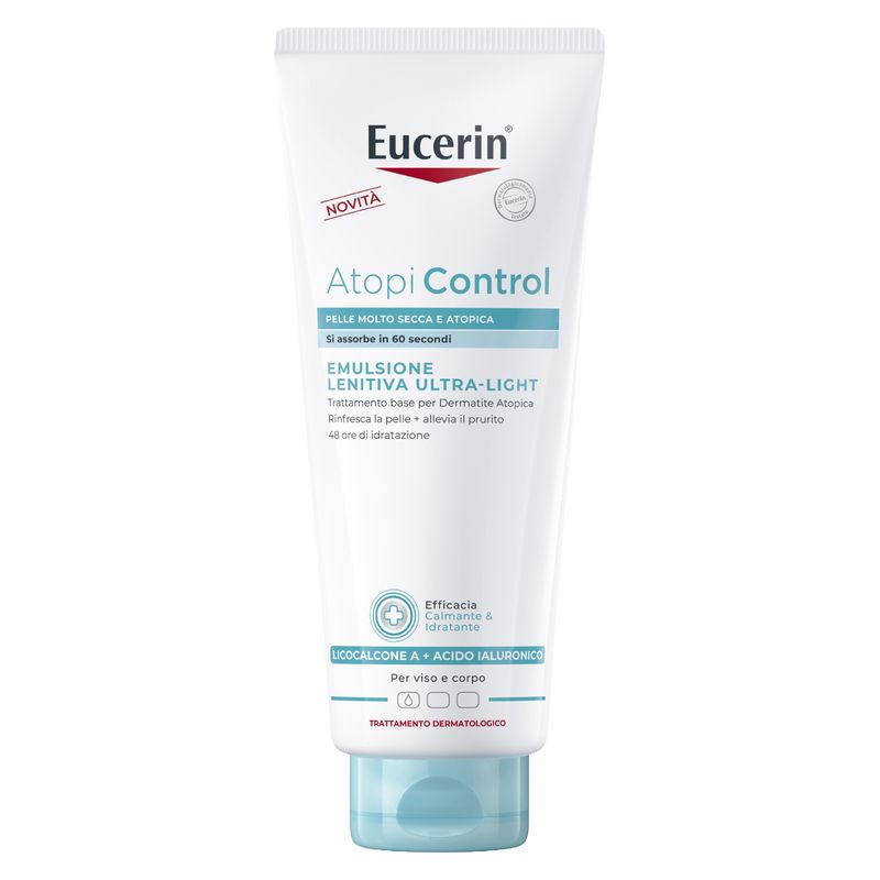 Eucerin - ATOPICONTROL EMULSIONE LENITIVA ULTRA-LIGHT PELLE MOLTO SECCA E ATOPICA Eucerin - ATOPICONTROL EMULSIONE LENITIVA ULTRA-LIGHT PELLE MOLTO SECCA E ATOPICA