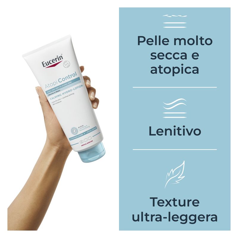 Eucerin - ATOPICONTROL EMULSIONE LENITIVA ULTRA-LIGHT PELLE MOLTO SECCA E ATOPICA Eucerin - ATOPICONTROL EMULSIONE LENITIVA ULTRA-LIGHT PELLE MOLTO SECCA E ATOPICA