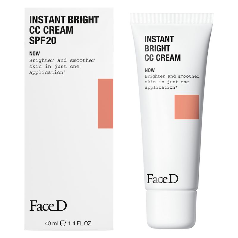 FACE D - INSTANT BRIGHT CC CREAM SPF 20 FACE D - INSTANT BRIGHT CC CREAM SPF 20