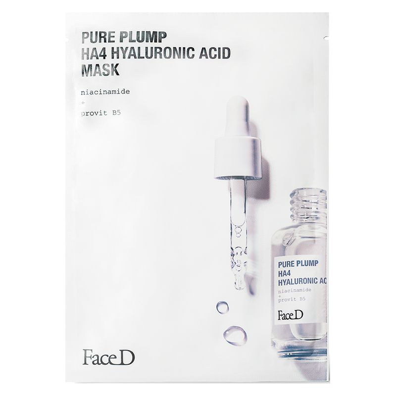 FACE D - PURE PLUMP HA4 HYALURONIC ACID MASK FACE D - PURE PLUMP HA4 HYALURONIC ACID MASK