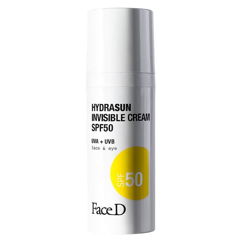 FACE D - HYDRASUN INVISIBLE CREAM SPF 50 FACE D - HYDRASUN INVISIBLE CREAM SPF 50