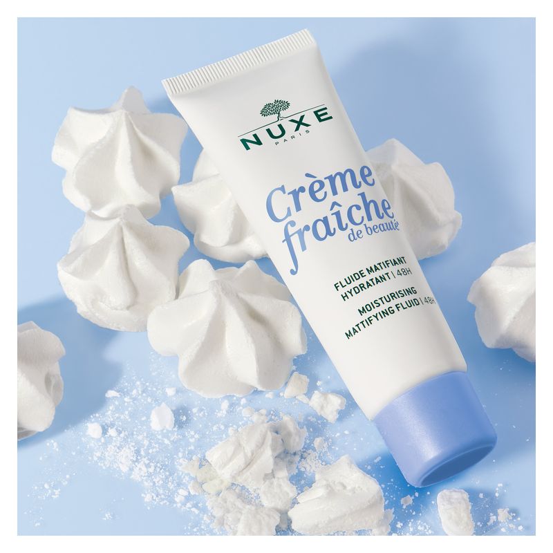 NUXE - CRèME FRAICHE DE BEAUTé - FLUIDE MATIFIANT HYDRATANTE 48 H NUXE - CRèME FRAICHE DE BEAUTé - FLUIDE MATIFIANT HYDRATANTE 48 H