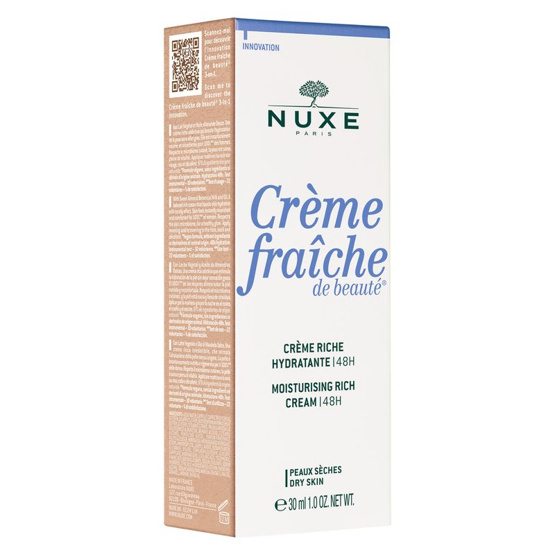NUXE - CRèME FRAICHE DE BEAUTé - CRèME RICHE HYDRATANTE 48 H NUXE - CRèME FRAICHE DE BEAUTé - CRèME RICHE HYDRATANTE 48 H