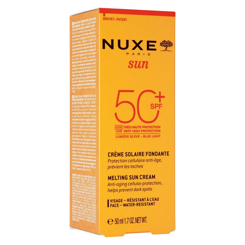 NUXE - SUN CRèME SOLAIRE FONDANTE VISAGE SPF 50+ NUXE - SUN CRèME SOLAIRE FONDANTE VISAGE SPF 50+