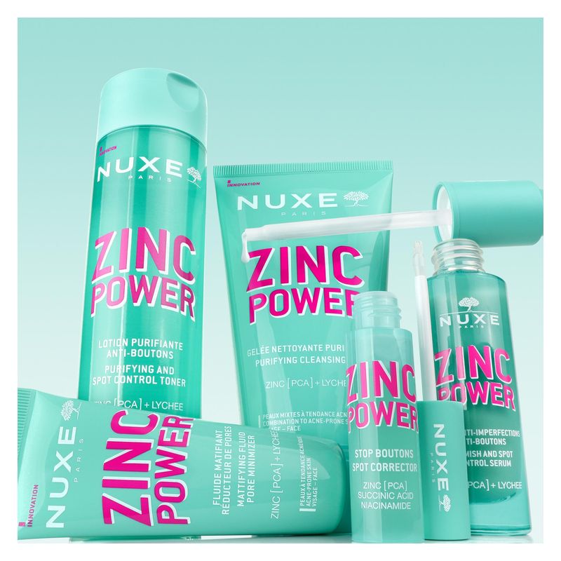 NUXE - ZINC POWERE GELéE NETTOYANTE PURIFIANTE NUXE - ZINC POWERE GELéE NETTOYANTE PURIFIANTE