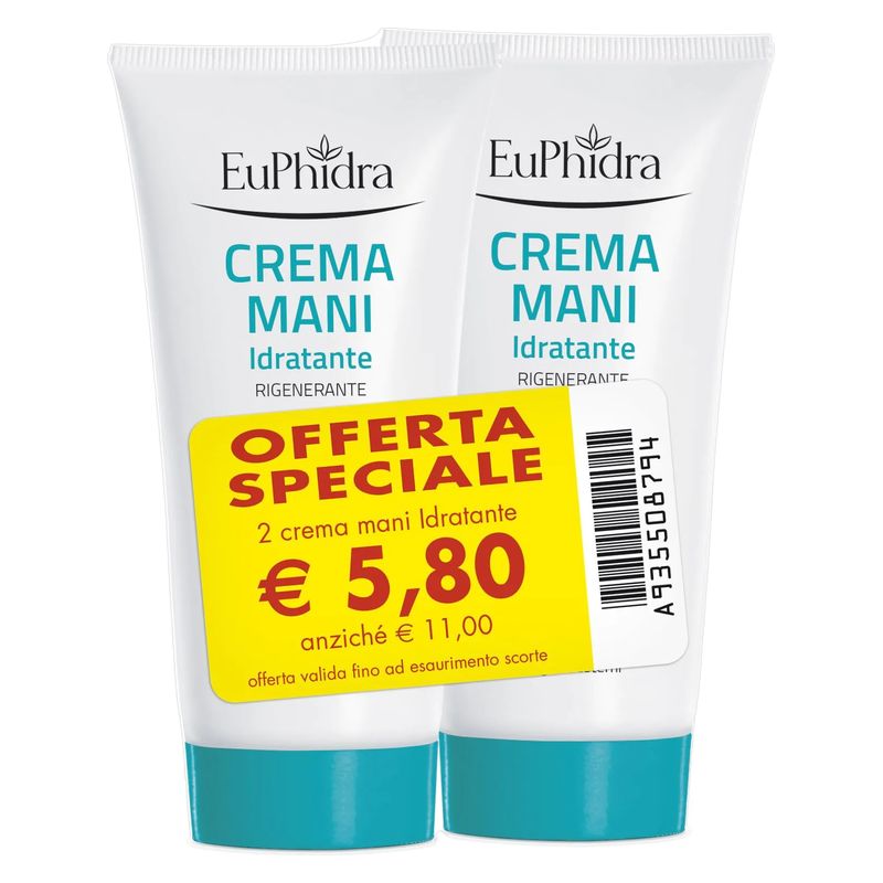 EUPHIDRA - CREMA MANI IDRATANTE RIGENERANTE EUPHIDRA - CREMA MANI IDRATANTE RIGENERANTE