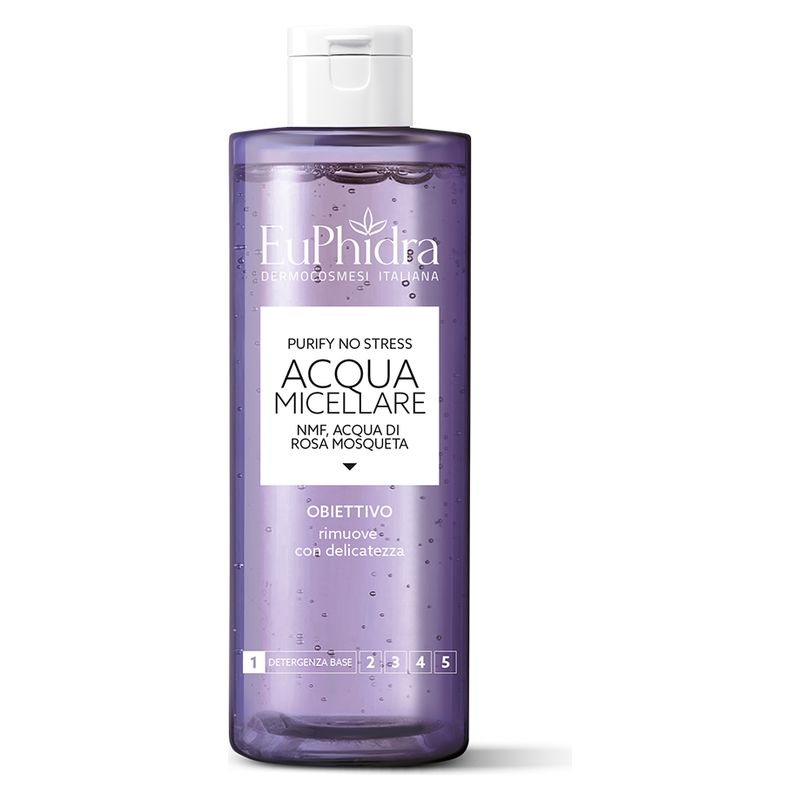 EUPHIDRA - PURIFY NO STRESS ACQUA MICELLARE EUPHIDRA - PURIFY NO STRESS ACQUA MICELLARE