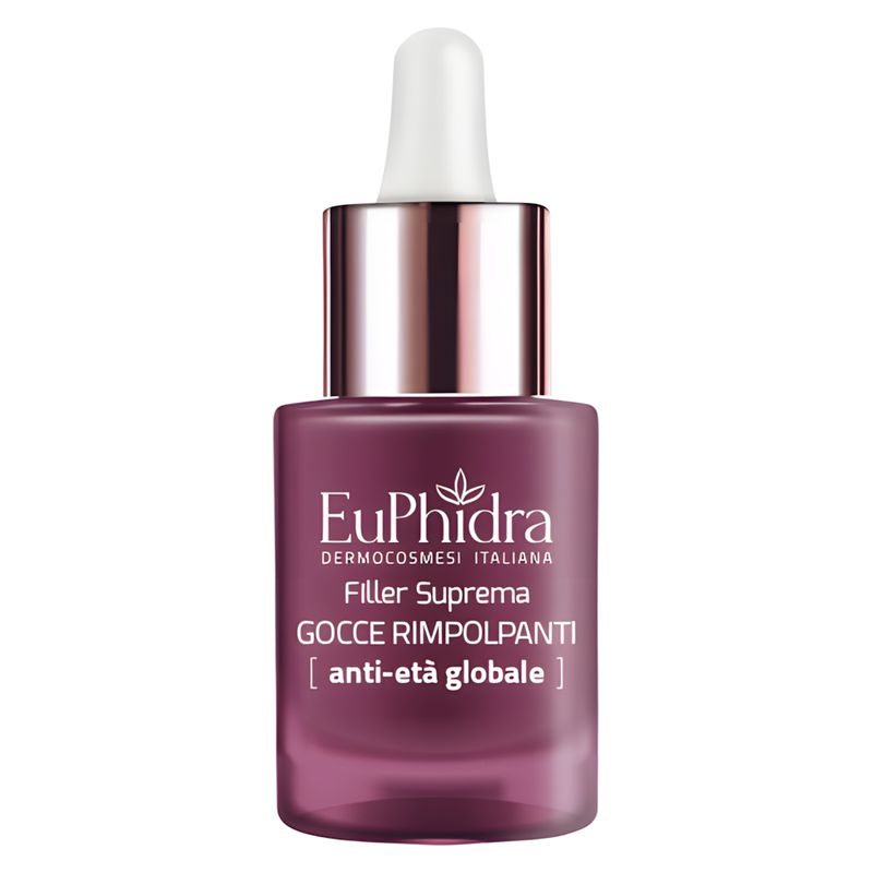 EUPHIDRA - FILLER SUPREMA GOCCE RIMPOLPANTI ANTI-ETà GLOBALE EUPHIDRA - FILLER SUPREMA GOCCE RIMPOLPANTI ANTI-ETà GLOBALE