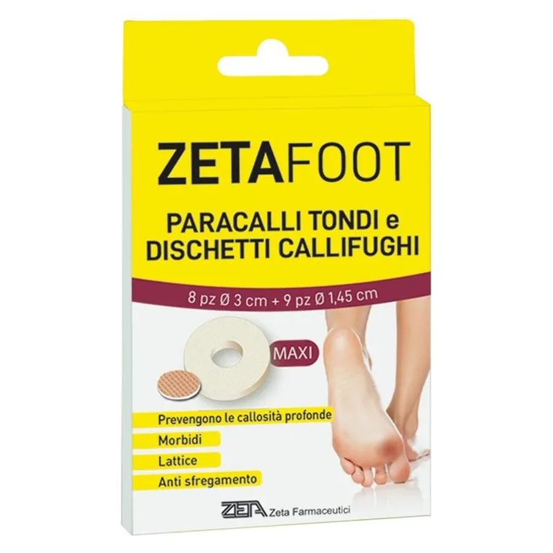 ZETA FARMACEUTICI - PARACALLI TONDI E DISCHETTI CALLIFUGHI MAXI ZETA FARMACEUTICI - PARACALLI TONDI E DISCHETTI CALLIFUGHI MAXI