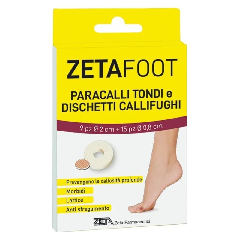 ZETA FARMACEUTICI - PARACALLI TONDI E DISCHETTI CALLIFUGHI ZETA FARMACEUTICI - PARACALLI TONDI E DISCHETTI CALLIFUGHI