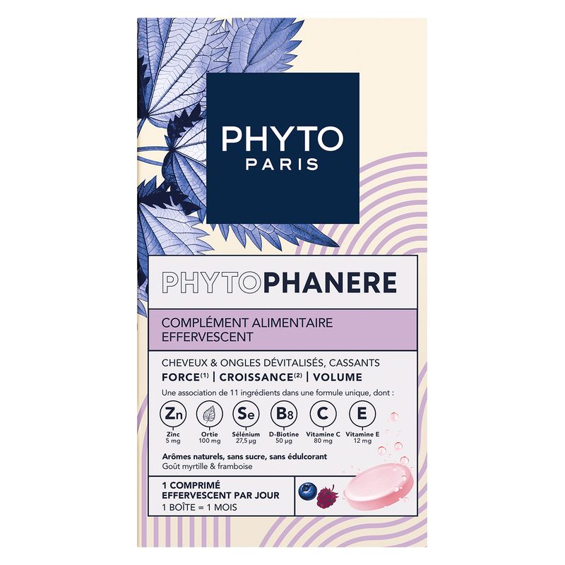 PHYTO - PHYTOPHANERE COMPLéMENT ALIMENTAIRE EFFERVESCENT PHYTO - PHYTOPHANERE COMPLéMENT ALIMENTAIRE EFFERVESCENT