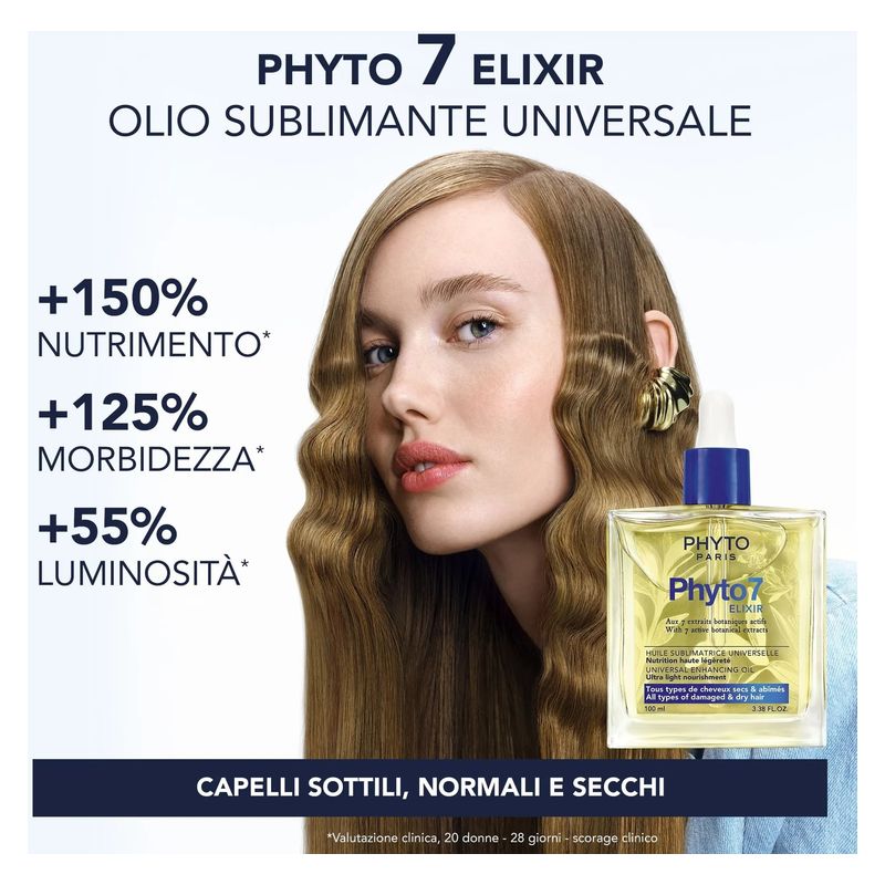 PHYTO - PHYTO 7 ELIXIR HUILE SUBLIMATRICE UNIVERSELLE NUTRITION HAUTE LéGèRETé PHYTO - PHYTO 7 ELIXIR HUILE SUBLIMATRICE UNIVERSELLE NUTRITION HAUTE LéGèRETé