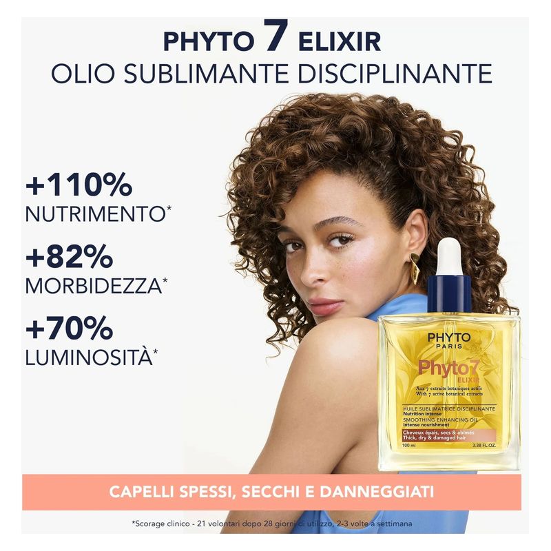 PHYTO - PHYTO 7 ELIXIR HUILE SUBLIMATRICE DISCIPLINANTE NUTRITION INTENSE