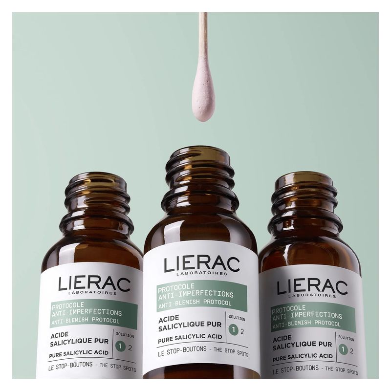 LIERAC - PROTOCOLE ANTI-IMPERFECTIONS ACIDE SALICYLIC PUR LE STOP-BOUTONS LIERAC - PROTOCOLE ANTI-IMPERFECTIONS ACIDE SALICYLIC PUR LE STOP-BOUTONS