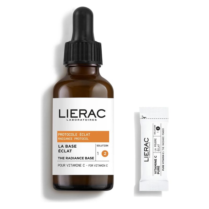 LIERAC - PROTOCOLE éCLAT LA BASE éCLAT POUR VITAMINE C LIERAC - PROTOCOLE éCLAT LA BASE éCLAT POUR VITAMINE C