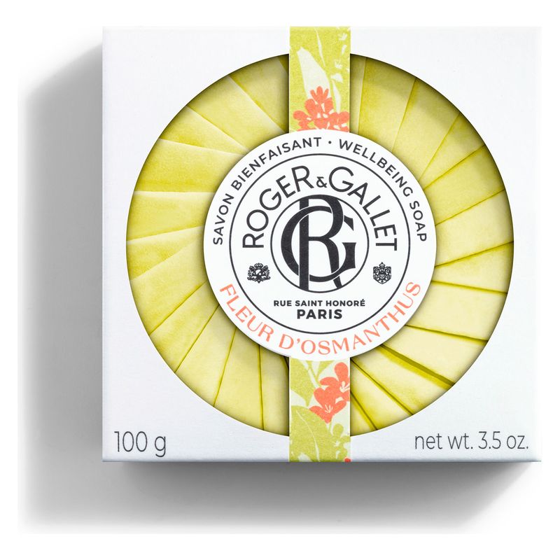 ROGER&GALLET - FLEUR D'OSMANTHUS SAVON BIENFAISANT ROGER&GALLET - FLEUR D'OSMANTHUS SAVON BIENFAISANT