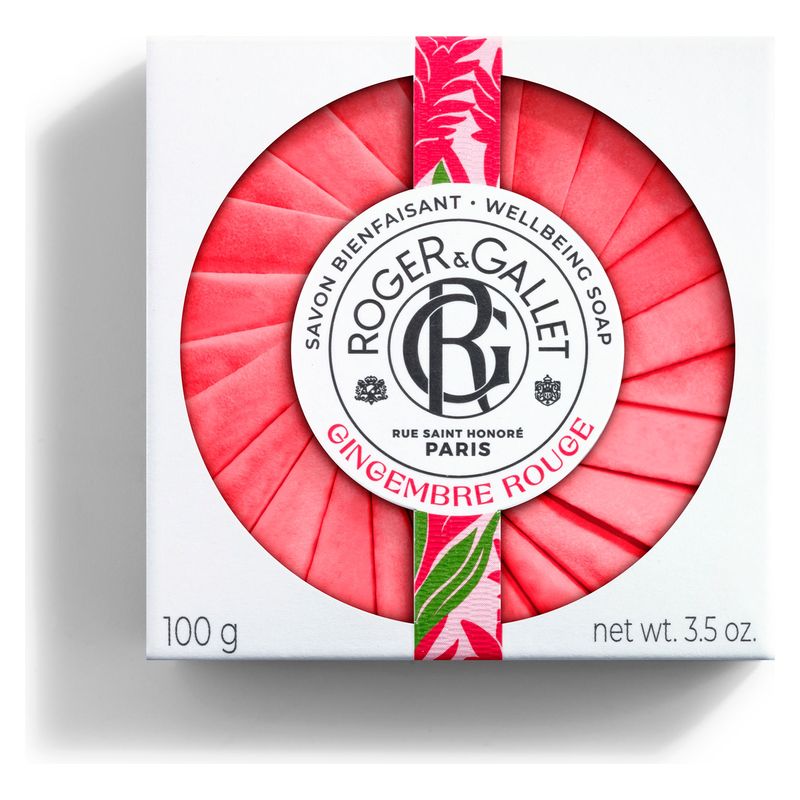 ROGER&GALLET - GINGEMBRE ROUGE SAVON BIENFAISANT ROGER&GALLET - GINGEMBRE ROUGE SAVON BIENFAISANT