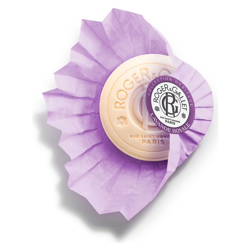 ROGER&GALLET - LAVANDE ROYALE SAVON BIENFAISANT ROGER&GALLET - LAVANDE ROYALE SAVON BIENFAISANT