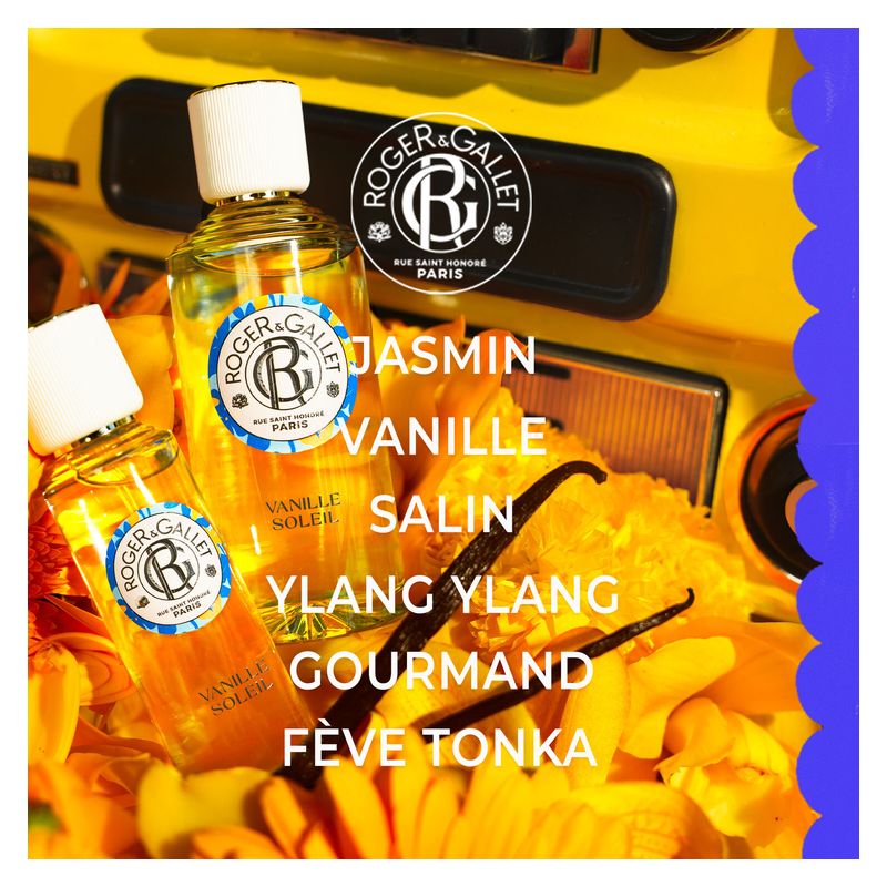 ROGER&GALLET - VANILLE SOLEIL EAU PARFUMéE BIENFAISANTE ROGER&GALLET - VANILLE SOLEIL EAU PARFUMéE BIENFAISANTE