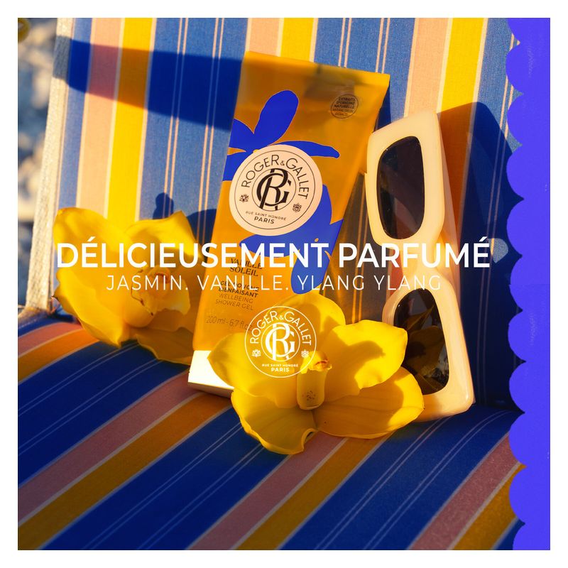 ROGER&GALLET - VANILLE SOLEIL GEL DOUCHE BIENFAISANT ROGER&GALLET - VANILLE SOLEIL GEL DOUCHE BIENFAISANT