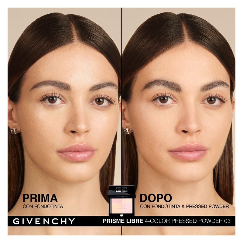Givenchy - PRISME LIBRE PRESSED POWDER - Cipria Fissante Mat e Uniformante Givenchy - PRISME LIBRE PRESSED POWDER - Cipria Fissante Mat e Uniformante
