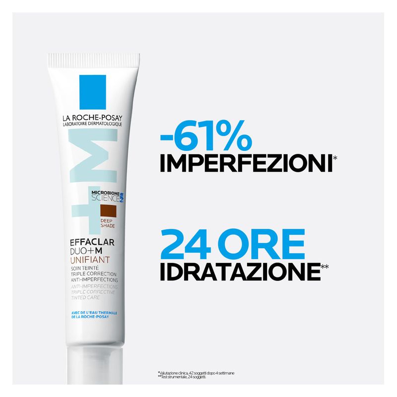 LA ROCHE-POSAY - EFFACLAR DUO+M UNIFIANT SOIN TEINTé TRIPLE CORRECTION ANTI-IMPERFECTIONS LA ROCHE-POSAY - EFFACLAR DUO+M UNIFIANT SOIN TEINTé TRIPLE CORRECTION ANTI-IMPERFECTIONS