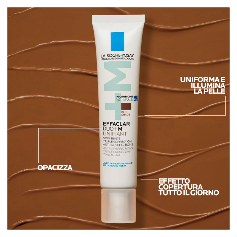 LA ROCHE-POSAY - EFFACLAR DUO+M UNIFIANT SOIN TEINTé TRIPLE CORRECTION ANTI-IMPERFECTIONS LA ROCHE-POSAY - EFFACLAR DUO+M UNIFIANT SOIN TEINTé TRIPLE CORRECTION ANTI-IMPERFECTIONS