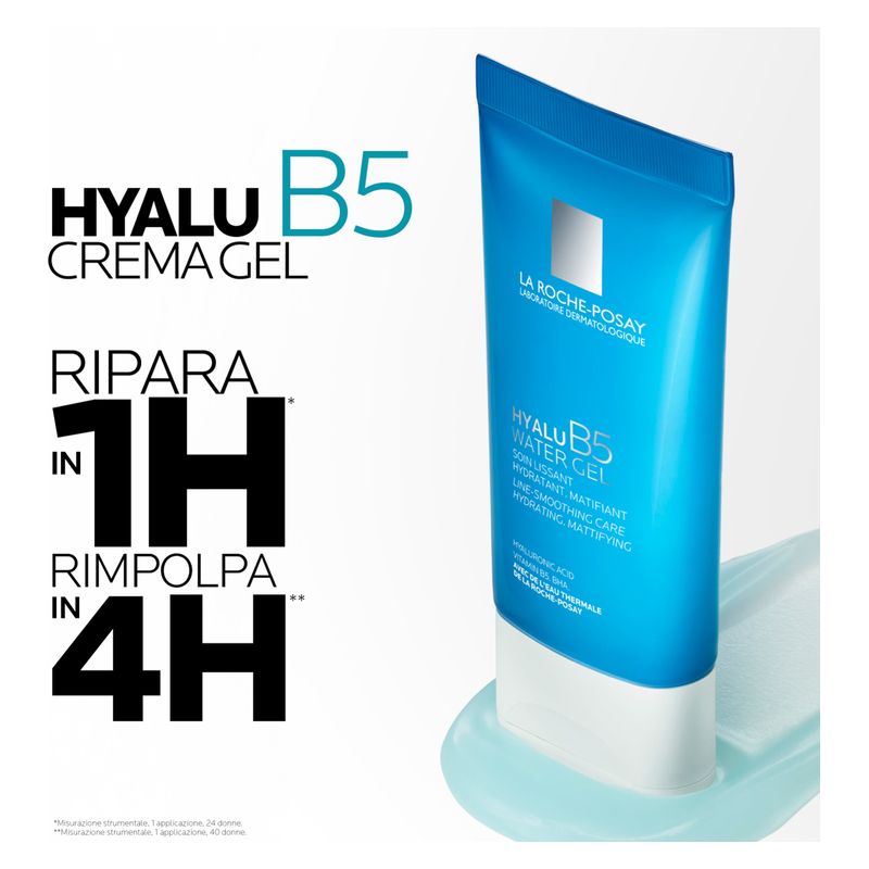 LA ROCHE-POSAY - HYALU B5 WATER GEL SOIN LISSANT HYDRATANT, MATIFIANT LA ROCHE-POSAY - HYALU B5 WATER GEL SOIN LISSANT HYDRATANT, MATIFIANT