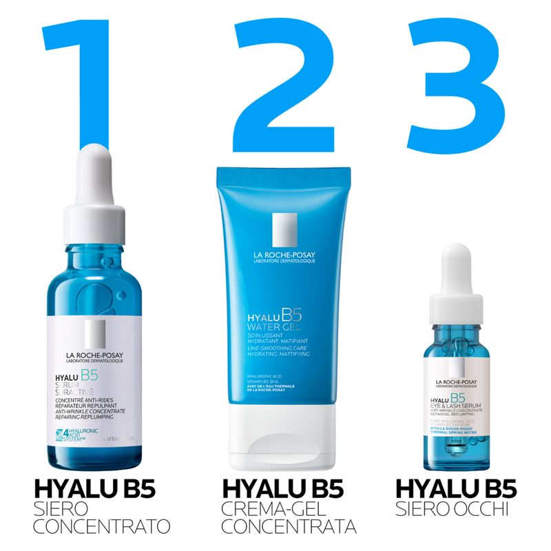 LA ROCHE-POSAY - HYALU B5 WATER GEL SOIN LISSANT HYDRATANT, MATIFIANT LA ROCHE-POSAY - HYALU B5 WATER GEL SOIN LISSANT HYDRATANT, MATIFIANT