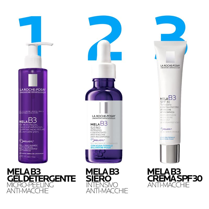 LA ROCHE-POSAY - MELA B3 SPF 30 TRATTAMENTO CORRETTIVO POTETTIVO ANTI-MACCHIE. ANTI-RICOMPARSA LA ROCHE-POSAY - MELA B3 SPF 30 TRATTAMENTO CORRETTIVO POTETTIVO ANTI-MACCHIE. ANTI-RICOMPARSA