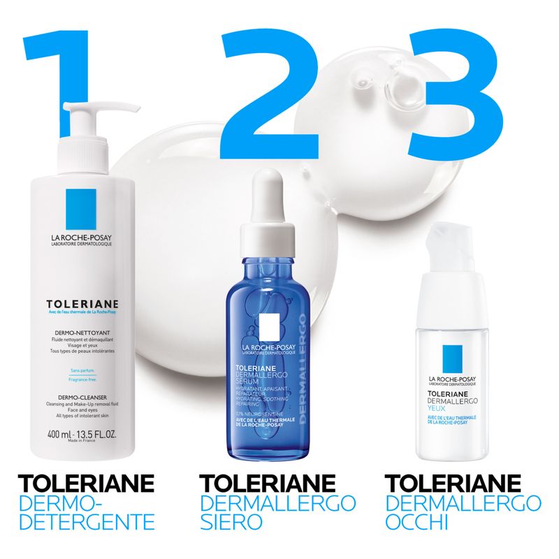 LA ROCHE-POSAY - TOLERIANE DERMALLERGO SéRUM HYDRATANT, APAISANT, RéPARATEUR LA ROCHE-POSAY - TOLERIANE DERMALLERGO SéRUM HYDRATANT, APAISANT, RéPARATEUR