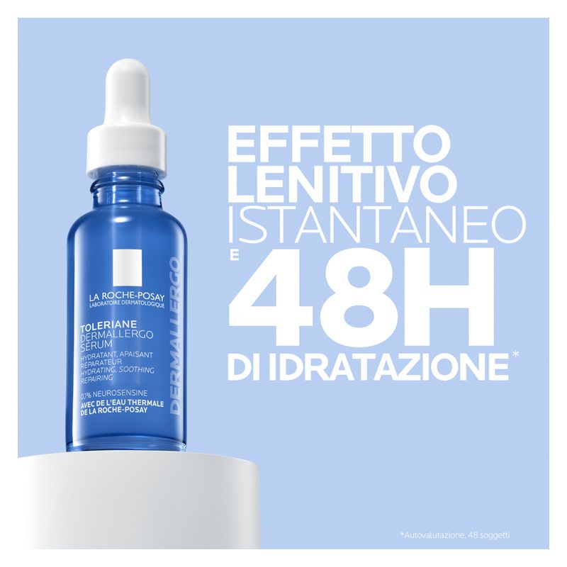 LA ROCHE-POSAY - TOLERIANE DERMALLERGO SéRUM HYDRATANT, APAISANT, RéPARATEUR LA ROCHE-POSAY - TOLERIANE DERMALLERGO SéRUM HYDRATANT, APAISANT, RéPARATEUR