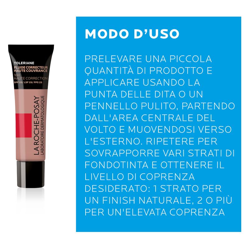 LA ROCHE-POSAY - Toleriane Fluide Correcteur Haute Couvrance Spf 25 LA ROCHE-POSAY - Toleriane Fluide Correcteur Haute Couvrance Spf 25