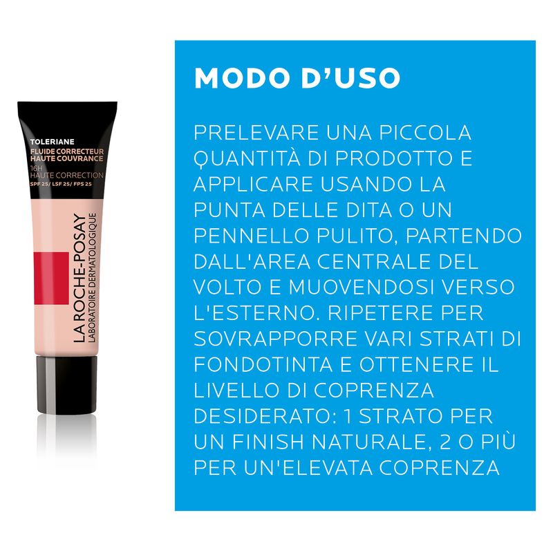 LA ROCHE-POSAY - Toleriane Fluide Correcteur Haute Couvrance Spf 25 LA ROCHE-POSAY - Toleriane Fluide Correcteur Haute Couvrance Spf 25