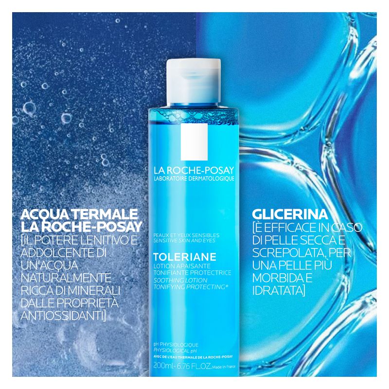 LA ROCHE-POSAY - TOLERIANE LOTION APAISANTE TONIFIANTE PROTECTRICE PEAUX ET YEUX SENSIBLES LA ROCHE-POSAY - TOLERIANE LOTION APAISANTE TONIFIANTE PROTECTRICE PEAUX ET YEUX SENSIBLES