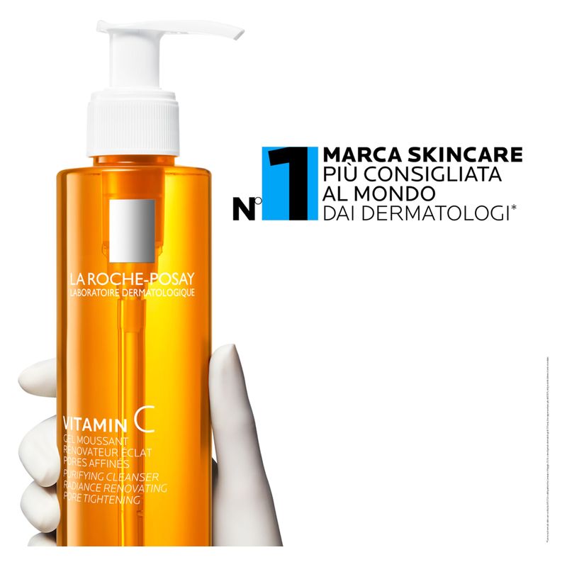 LA ROCHE-POSAY - VITAMIN C GEL MOUSSANT RENOVATEUR ECLAT PORES AFFINES LA ROCHE-POSAY - VITAMIN C GEL MOUSSANT RENOVATEUR ECLAT PORES AFFINES