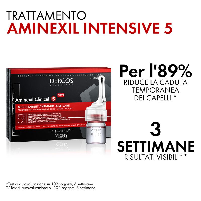 VICHY - Dercos Aminexil Clinical 5 Men Soin Traitant Anti-Chute Multi-Cibles VICHY - Dercos Aminexil Clinical 5 Men Soin Traitant Anti-Chute Multi-Cibles