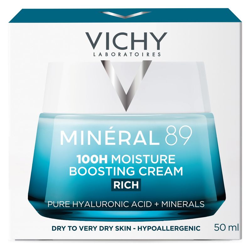 VICHY - MINÉRAL 89 100H MOISTURE BOOSTING CREAM RICH VICHY - MINÉRAL 89 100H MOISTURE BOOSTING CREAM RICH