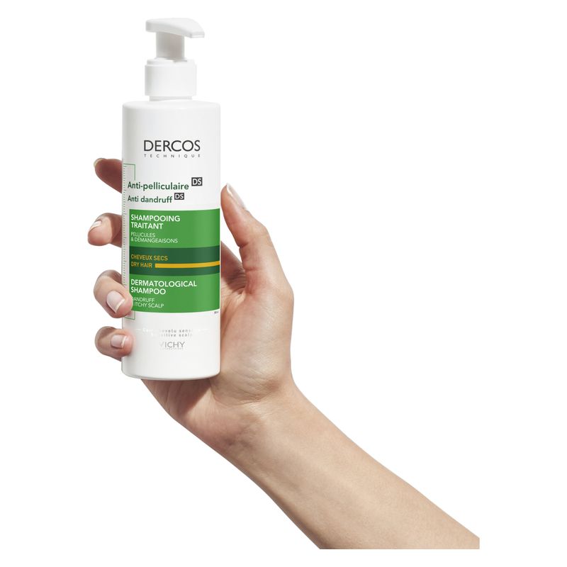 VICHY - DERCOS ANTI DANDRUFF DS SHAMPOOING TRAITANT CHEVEUX SECS VICHY - DERCOS ANTI DANDRUFF DS SHAMPOOING TRAITANT CHEVEUX SECS