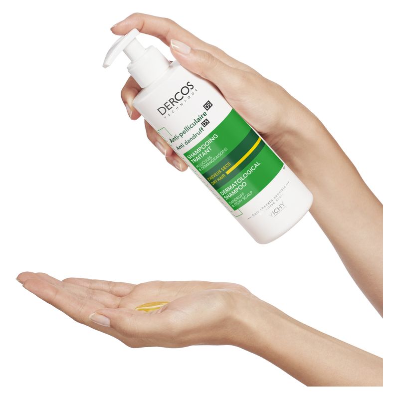 VICHY - DERCOS ANTI DANDRUFF DS SHAMPOOING TRAITANT CHEVEUX SECS VICHY - DERCOS ANTI DANDRUFF DS SHAMPOOING TRAITANT CHEVEUX SECS